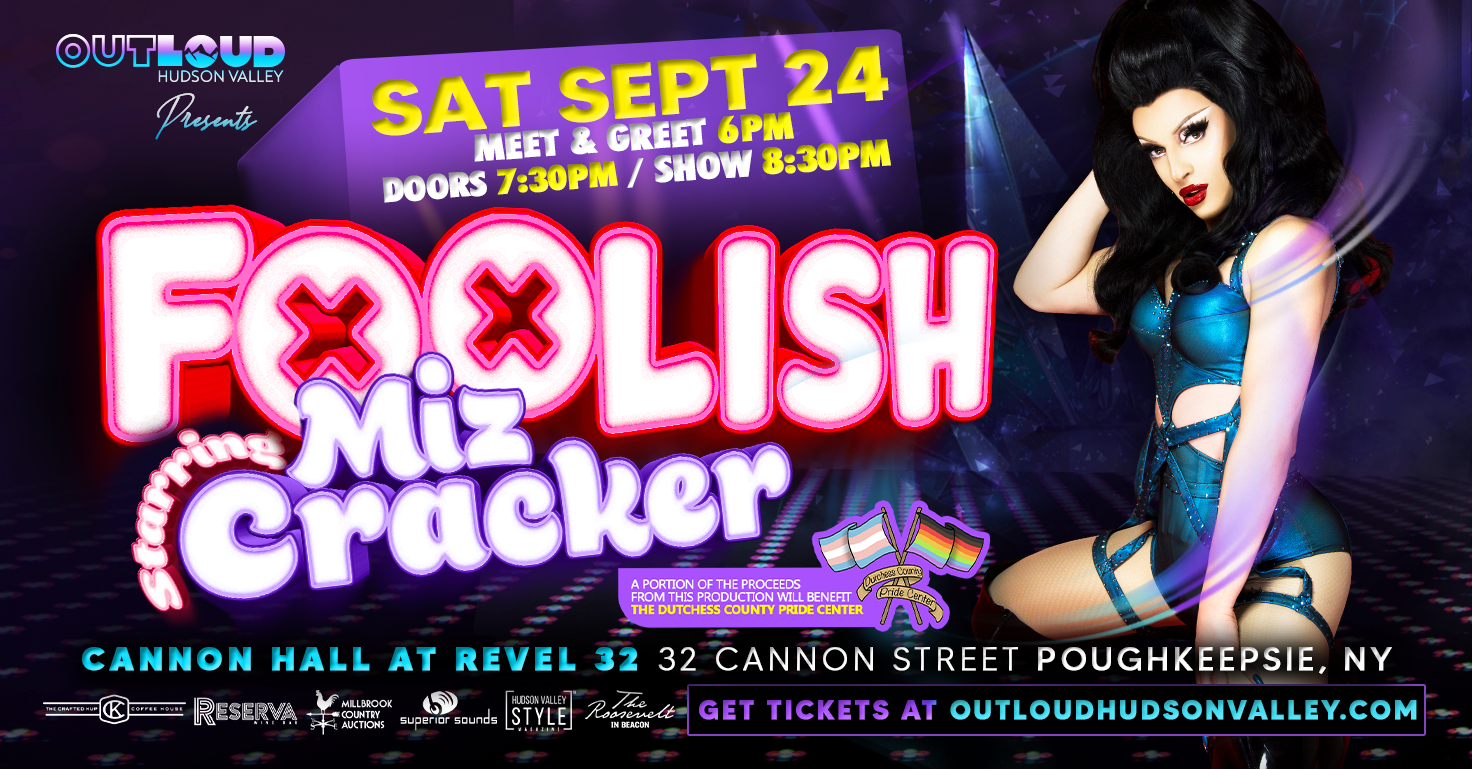 Miz Cracker returns to the Hudson valley on September 24.